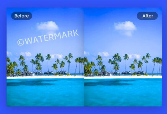 remove watermark with AI